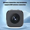 HD Wifi Surveillance Camera with Motion Detection Mini Nanny Cam Wide Angle Small Indoor Camera for Baby Room Home Office Warehouse