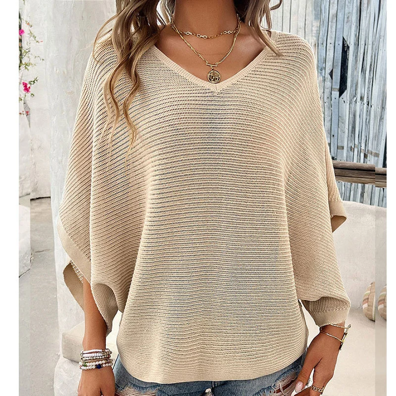 Athvotar Athvotar Beach Women's Casual Free-Fitting Bat Sleeve Holiday Beach Burqa