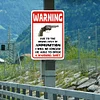 Warning - Vintage Metal Signs(12*16Inch) - Warning