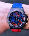 NTPT Carbon Rolex DiW Daytona "MILITARY RED"
