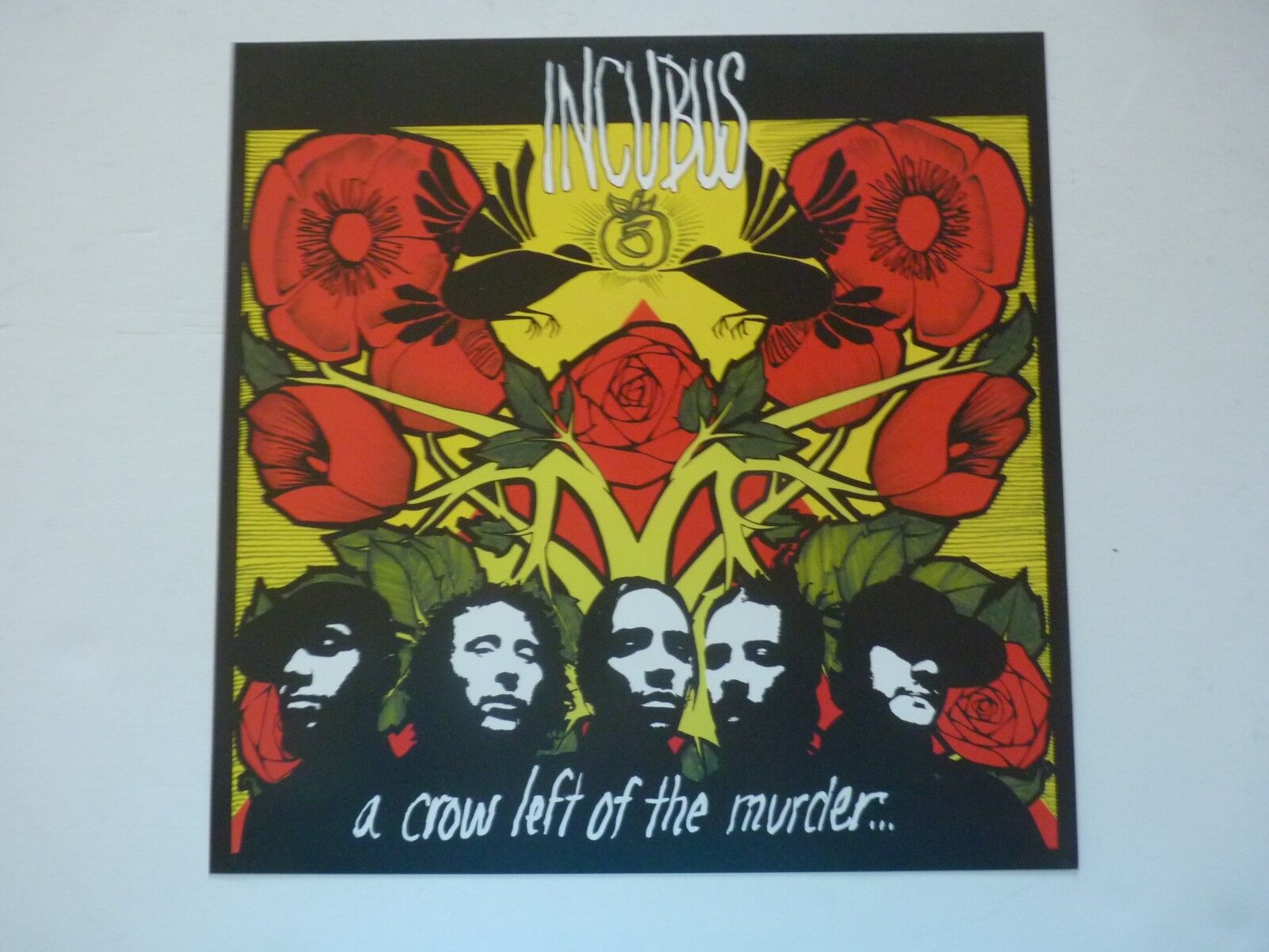 Incubus Crow Left of Murder LP Record Photo Poster painting Flat 12x12 Poster