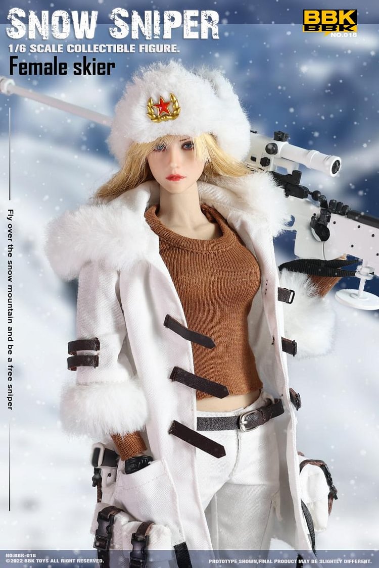 【Pre-order】BBK BBK018 1/6 Snow sniper skier Snow Sniper  Mobile soldier-