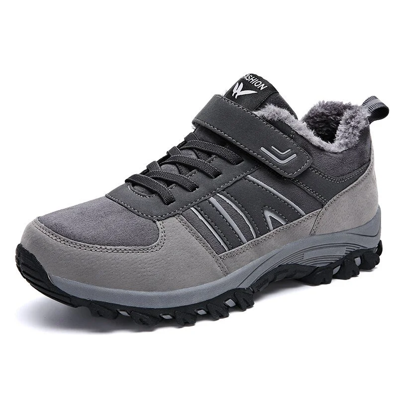VEAMORS Outdoor Men Women Hiking Shoes Breathable Sneakers Anti-Slip Trekking Shoes Couples Mountain Climbing Footwear Unisex