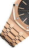Rose Gold 904L Steel Black - Automatic - 41mm