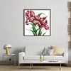 Orchid - 14CT Stamped Cross Stitch 17*17cm/6.69*6.69in(Brand)