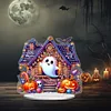 DIY Halloween Haunted House Diamond Painting Desktop Ornaments