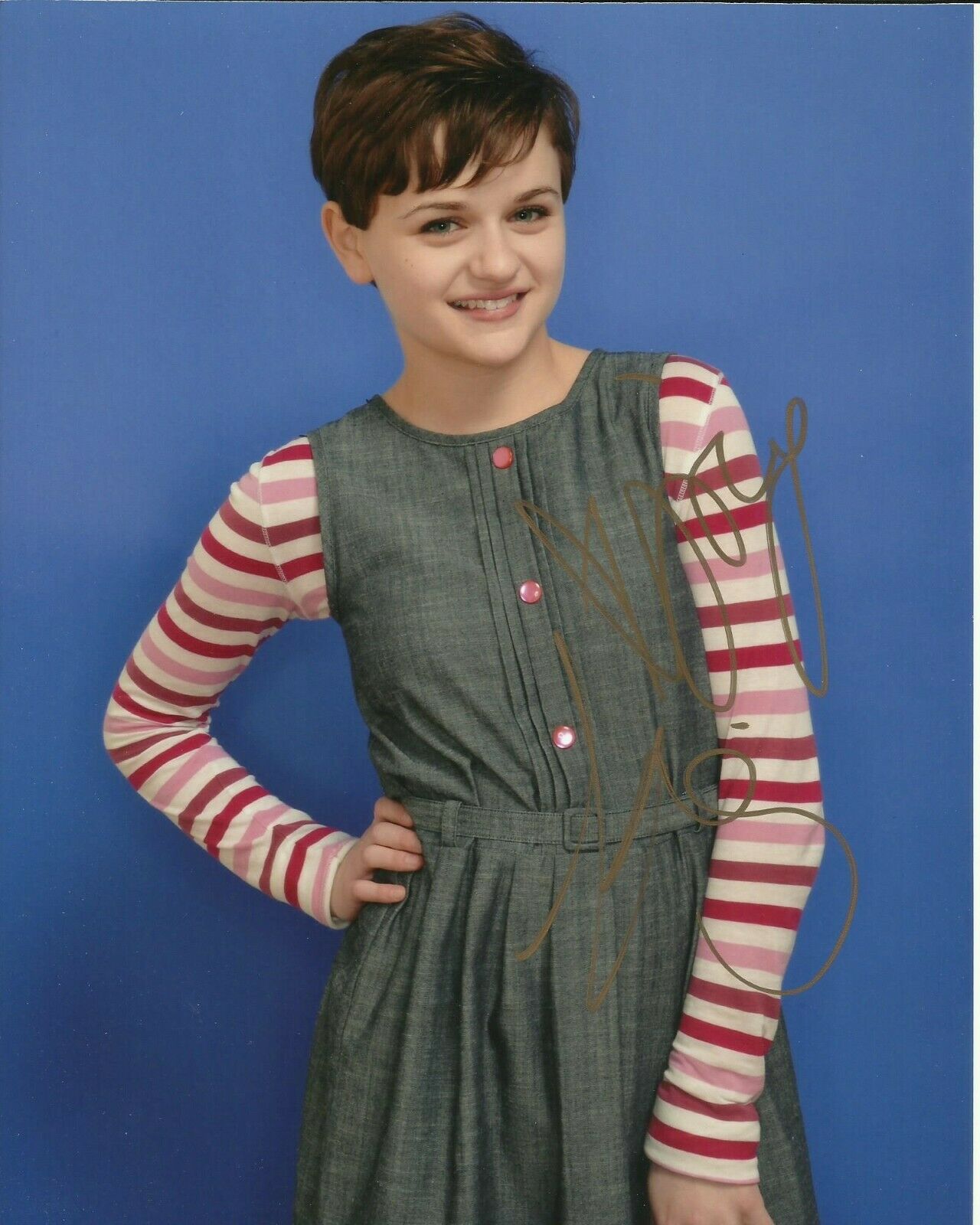 JOEY KING SIGNED COOL Photo Poster painting UACC REG 242 (2)