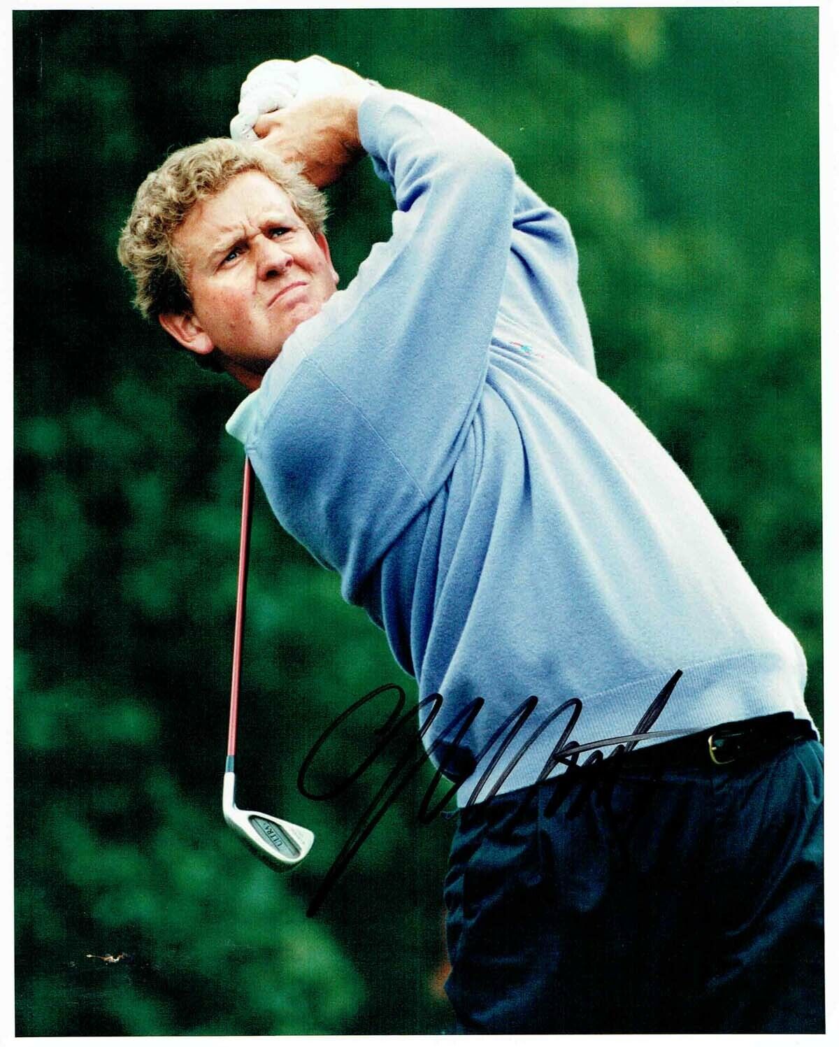 Colin MONTGOMERIE SIGNED 10x8 Photo Poster painting Autograph AFTAL COA Ryder Cup CAPTAIN