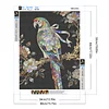 Papagei komplette DIY, 5D-Rundenbohrer, Diamantpunkte, Gem&auml;lde, Bildkunst, Bastelarbeiten f&uuml;r Erwachsene/Anf&auml;nger, Geschenkidee f&uuml;r die Wanddekoration