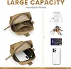 2er Taktische Molle Pouches Kleine Utility Tasche EDC Tasche Gürteltasche Wasserdicht Zubehörtasche Multifunktional Hüfttasche Taillentasche für Wanderausrüstung Outdoor Training