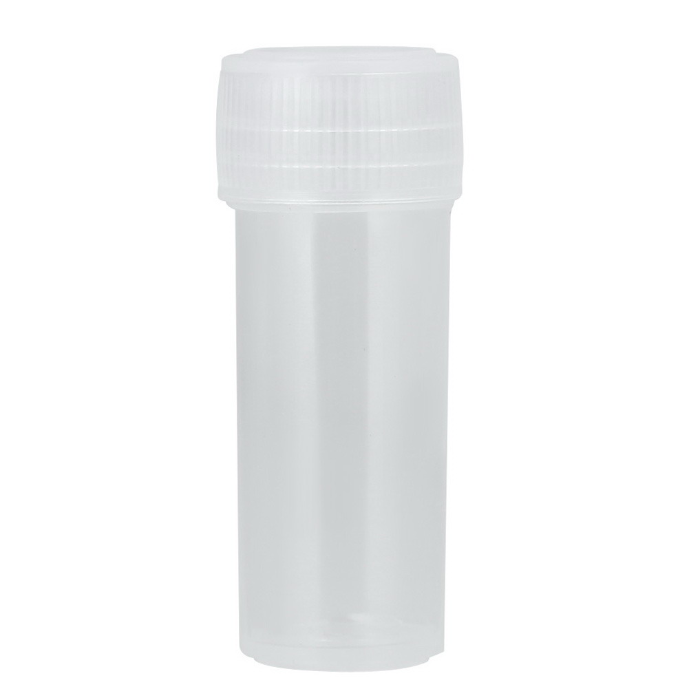 

50Pcs 5g Volume Plastic Sample Bottle 5ML Small Bottle Vial Storage Contain, 501 Original
