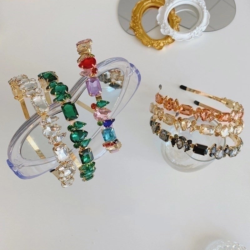 Baroque Full Diamond Rhinestone Retro Alloy Headband