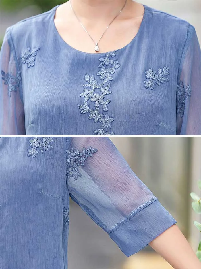 Women's new elegant printed dress