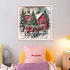 Christmas Scenery-11CT Stamped/Counted Cross Stitch 45*45cm/17.72*17.72in tapestrymarket