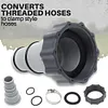 Hose Adapter Kits for Intex Threaded Connection Pumps Swimming Pool Parts
