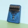 kalimba Piano Professional Wooden 17 Key Kalimba Solid Wood Thumb Piano Musical Instrument