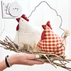 Cute Chicken Sewing Decor Template Set - With Instructions