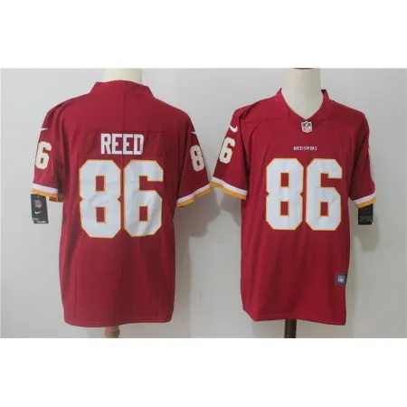Men's  Washington Redskins #86 Jordan Reed Red Stitched NFL Vapor Untouchable Limited Jersey