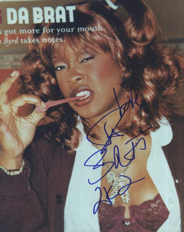 Da Brat authentic signed rap 8x10 Photo Poster painting W/Certificate Autographed (A0197)