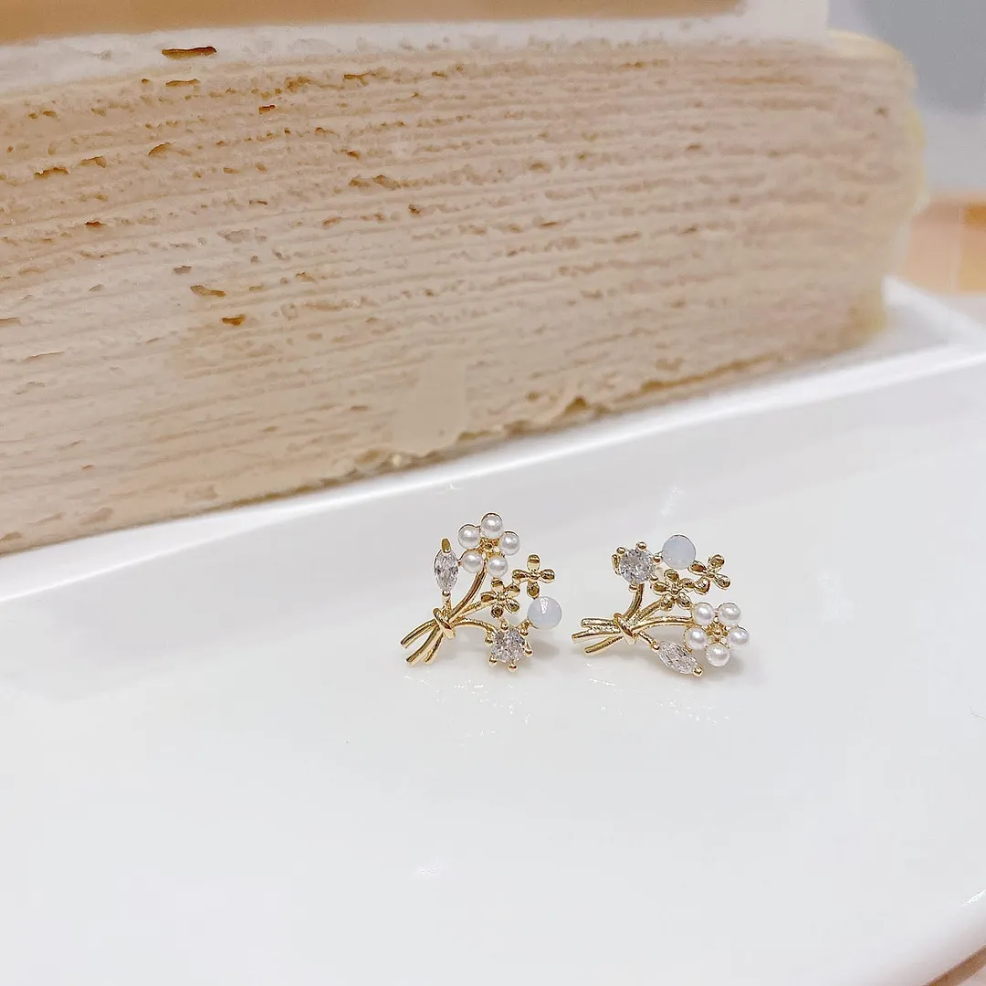 Flower Bouquet Earrings
