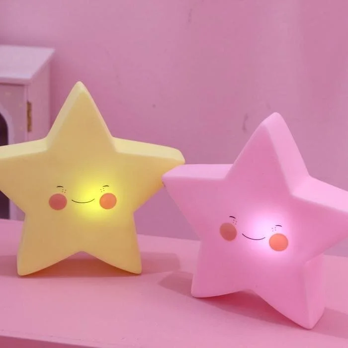 Yellow/Pink Kawaii Star Decorative Light SP13458