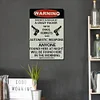 Warning Shot - Vintage Metal Signs(12*16Inch) - Warning