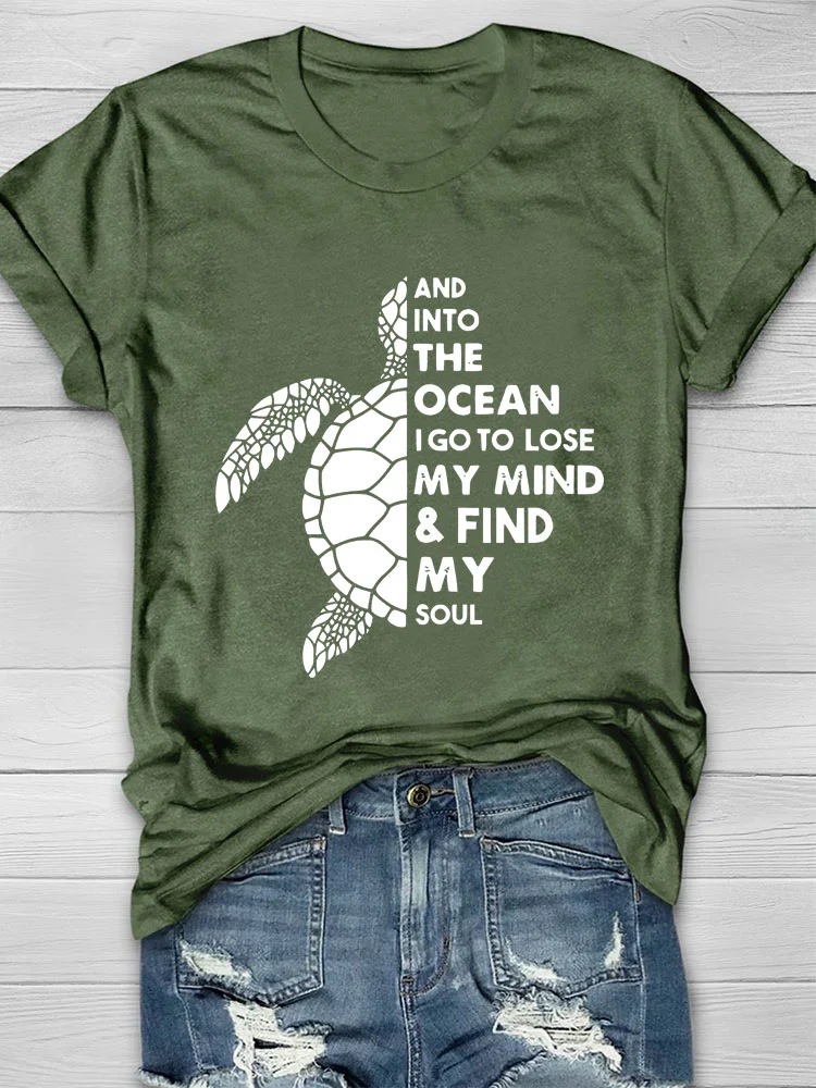 And Into The Ocean T-shirt