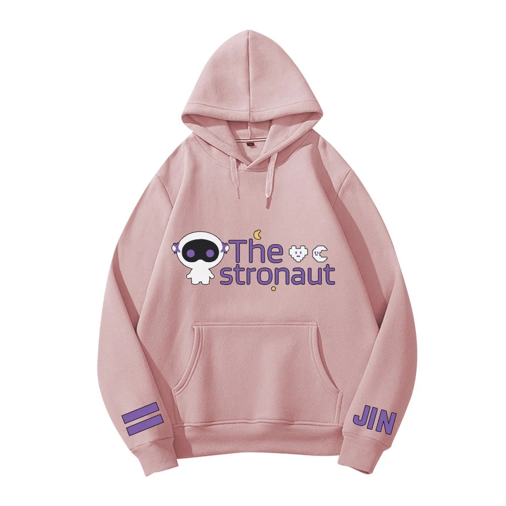 Jin store pink hoodie