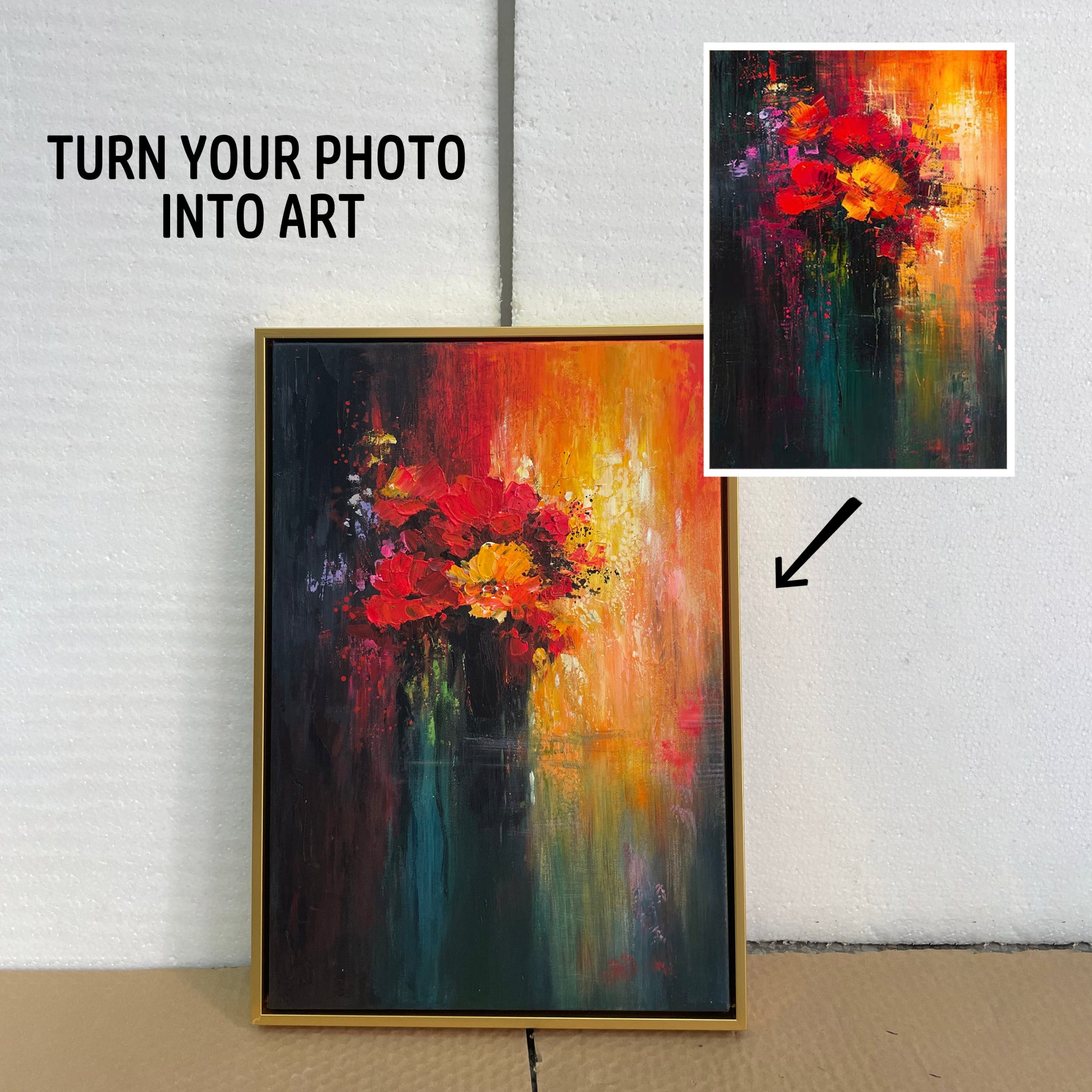 Arabelart Large Custom Oil Paintings for Living Room Decor