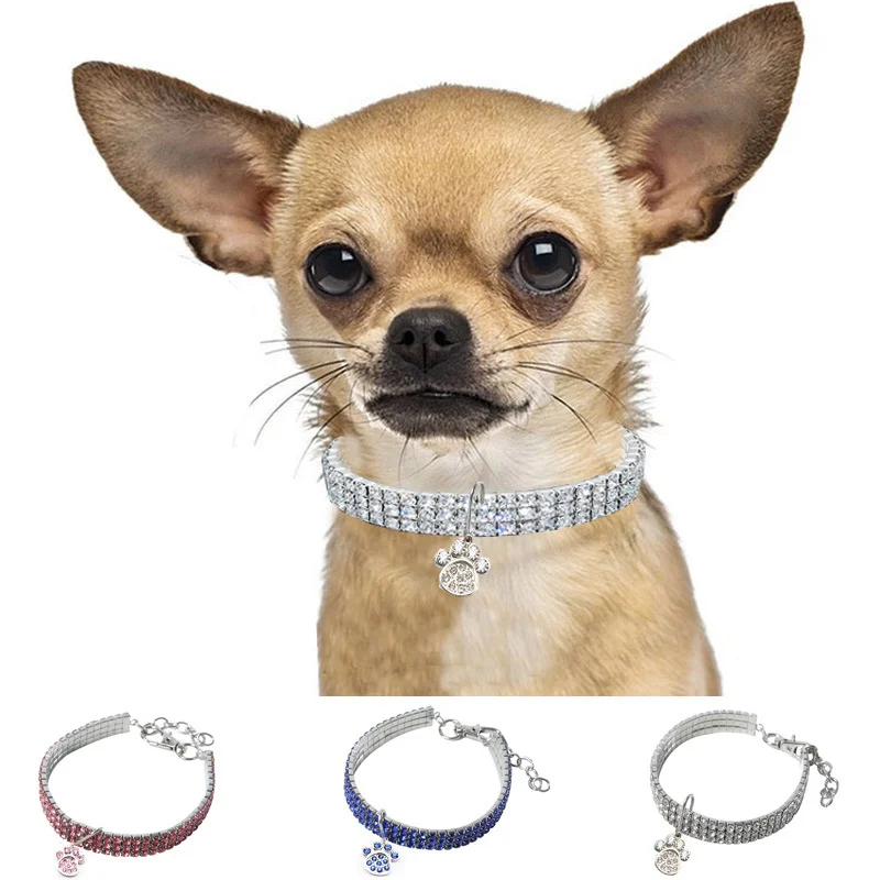 Stylish Bling Dog Collar