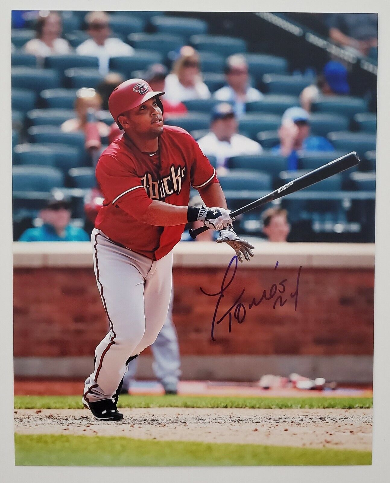 Yasmany Tomas Signed 8x10 Photo Poster painting MLB Arizona Diamondbacks Outfielder Auto RAD