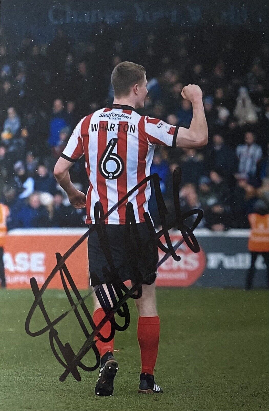 Scott Wharton Genuine Hand Signed Lincoln City 6X4 Photo Poster painting 2