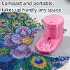 Diamond Painting Drill Shaker Tray 3D Printed Rhinestone Art Bead Sorting Box Portable Diamond Painting Storage Tray for DIY Enthusiasts Beginners