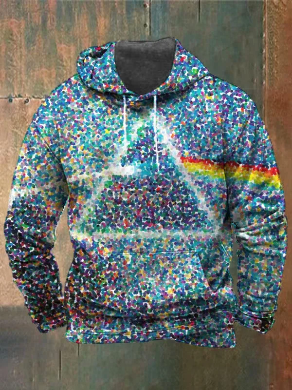 Unisex Pink Floyd Print Heavyweight Hoodies