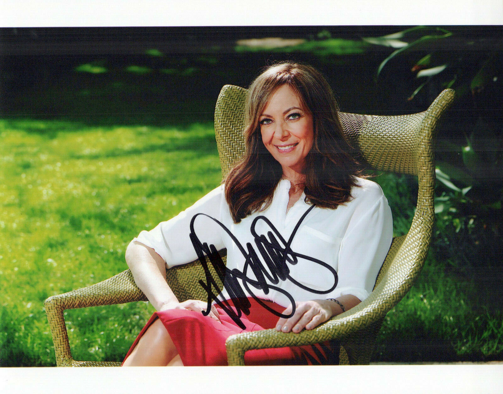 Allison Janney glamour shot autographed Photo Poster painting signed 8x10 #6