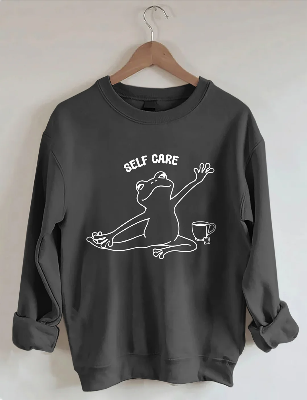 Frog Self Care Sweatshirt