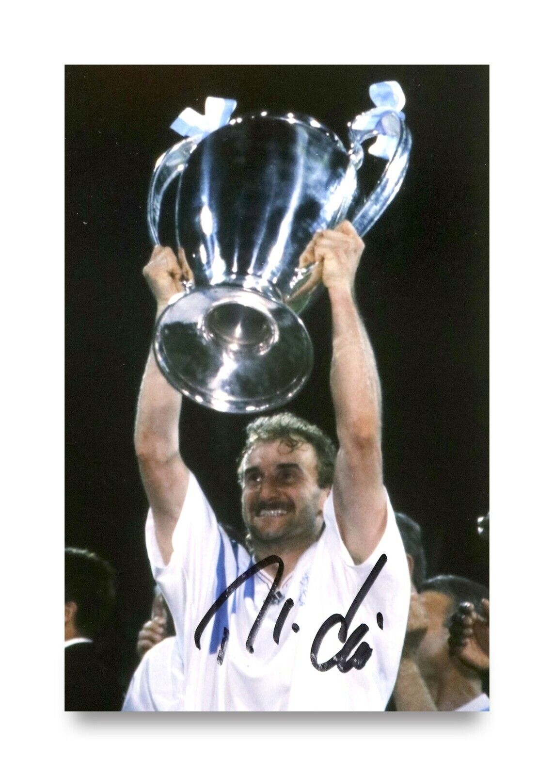 Rudi Voller Signed 6x4 Photo Poster painting Germany Bayern Munich Autograph Memorabilia + COA