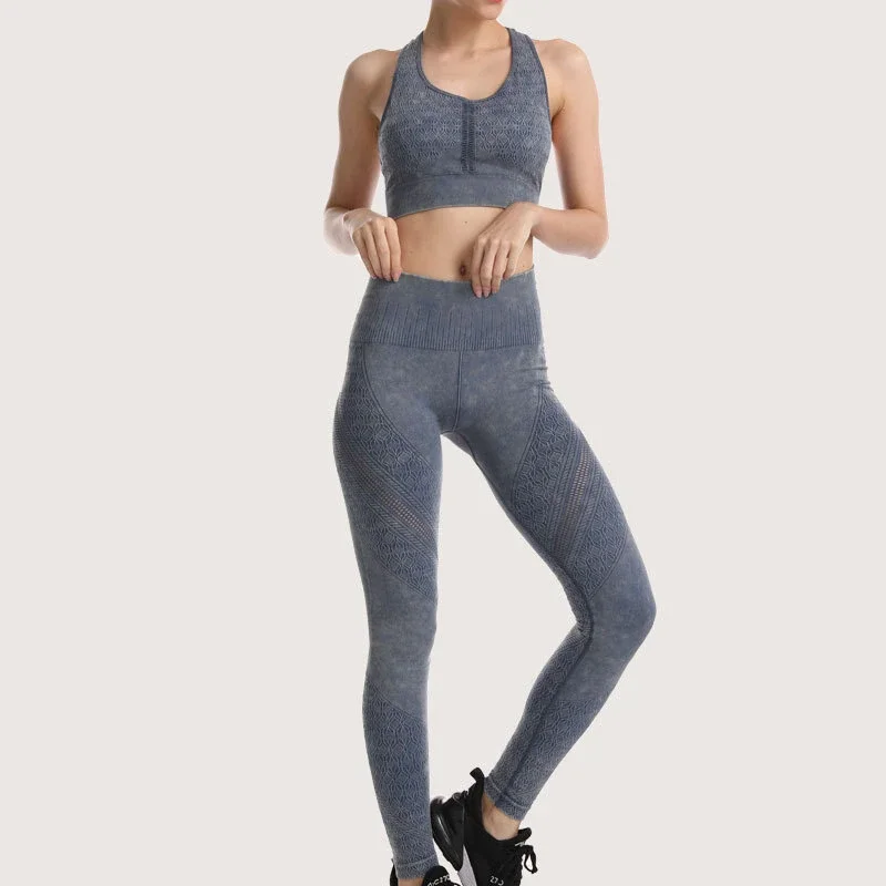 Women's Yoga Suit Hollow Beauty Back Yoga Sports Suit