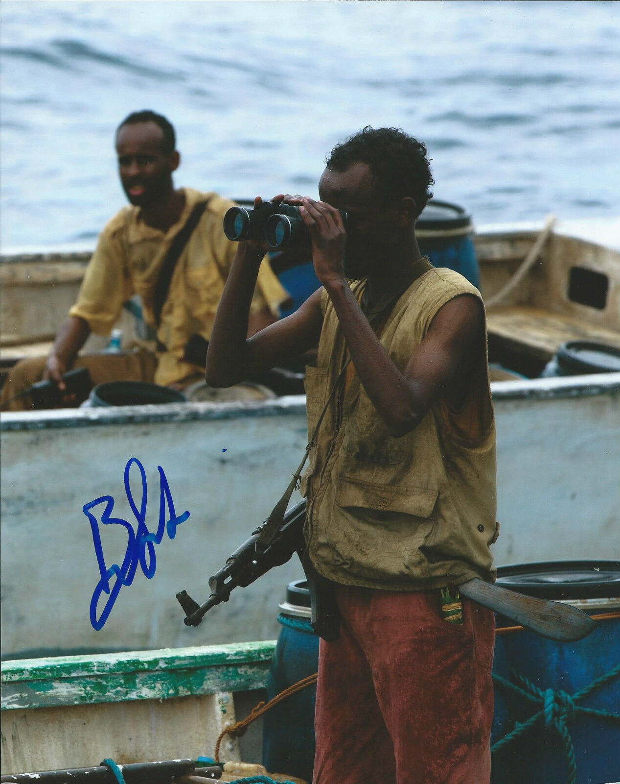 **GFA Captain Phillips Movie *BARKHAD ABDI* Signed 8x10 Photo Poster painting MH4 COA*