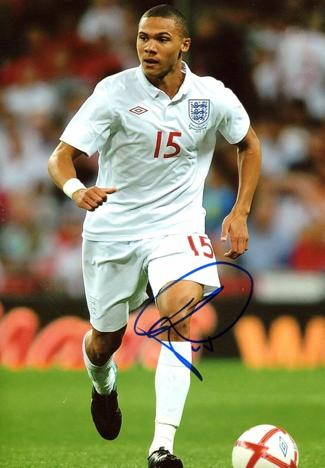 Kieran Gibbs SOCCER autograph, In-Person signed Photo Poster painting