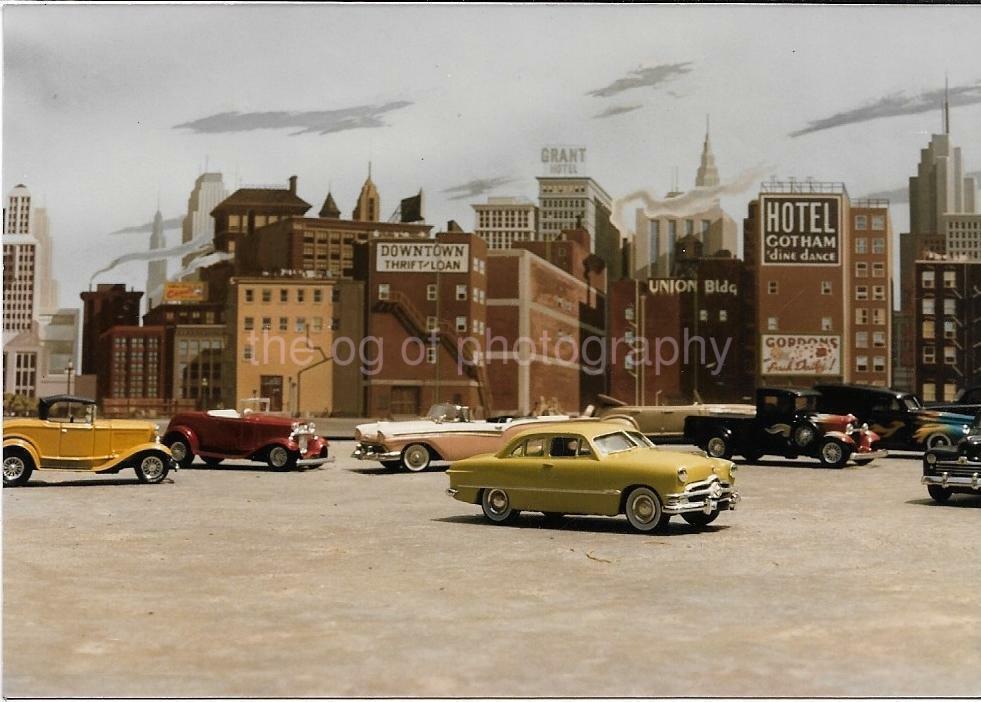 CLASSIC CAR Vintage FOUND Photo Poster painting Original COLOR Snapshot02 28 S