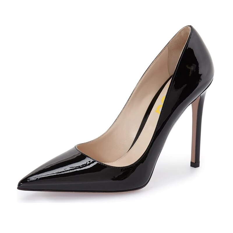 TAAFO Pointed Toe Shallow Single Shoes Stiletto Heels And Occupation