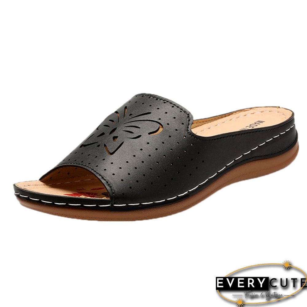 New Shoes Sandals Women Outdoor Walking Shoes Retro Ladies Shoes Slip On Women Shoe Slipper Female Zapatillas Muje Footwear