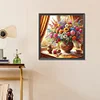 (50*50cm)Flower - Full Round Drill Diamond Painting