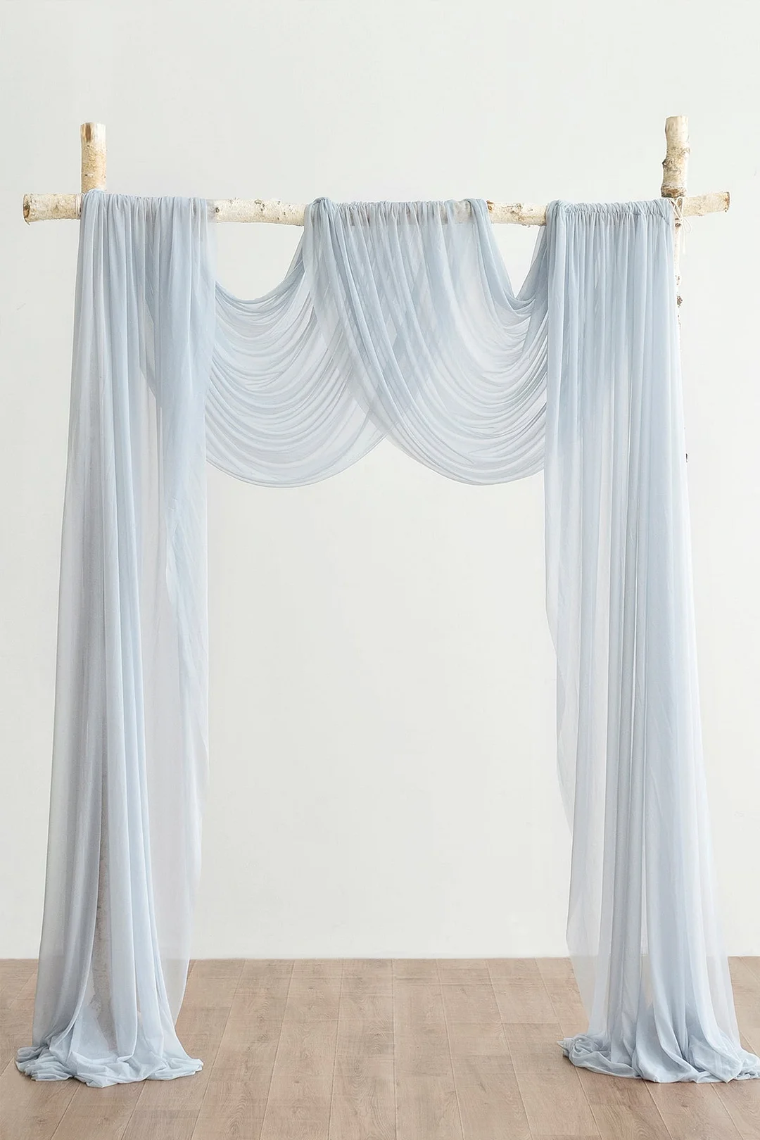 Easy Hanging Sheer Arch Draping (Set of 1) - 4 Colors