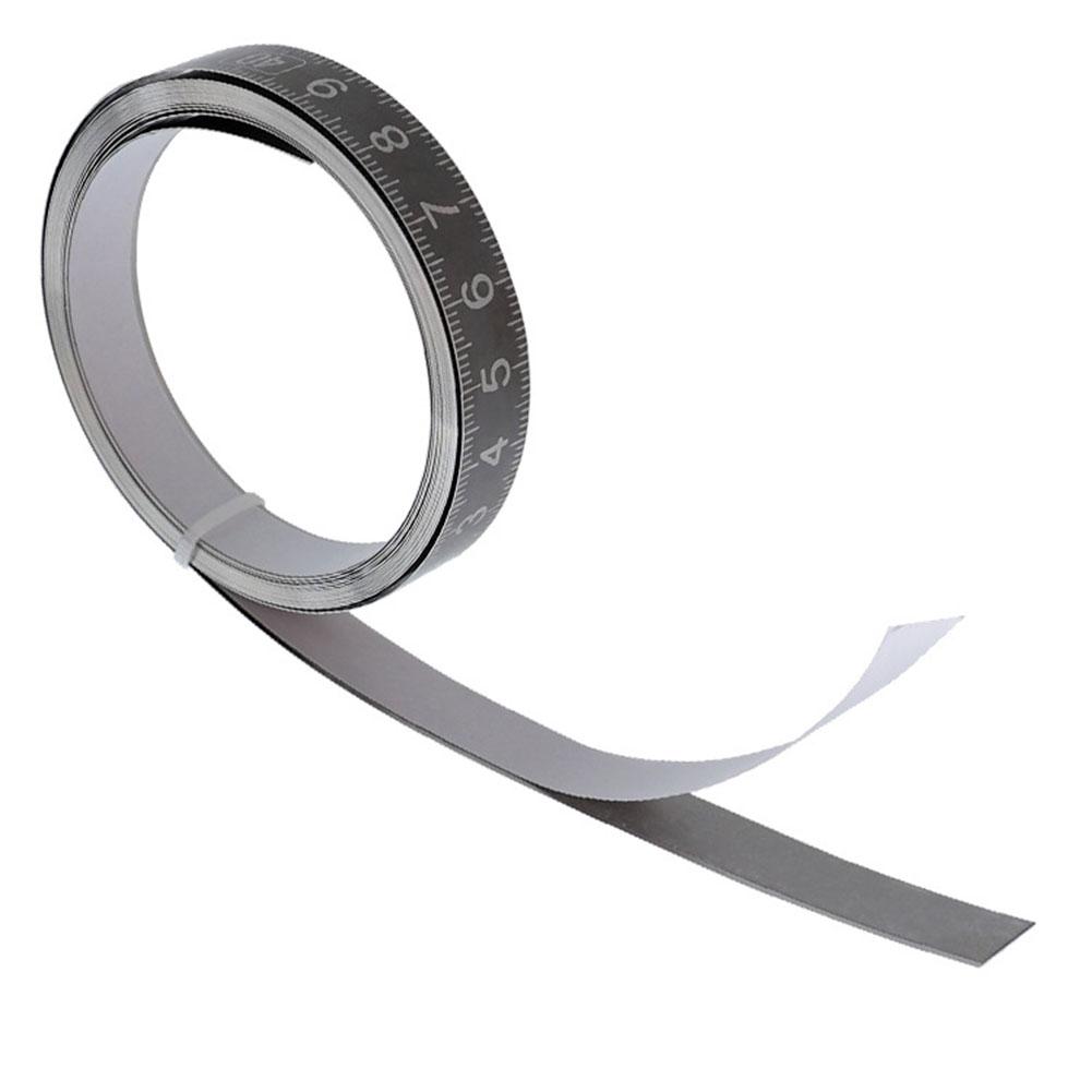 

Stainless Steel Miter Track Tape Measure Self Adhesive Woodworking Ruler, 501 Original