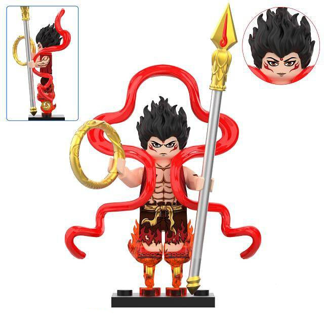 Ne Zha Custom Minifigure Minifigure Bricks monstertoys