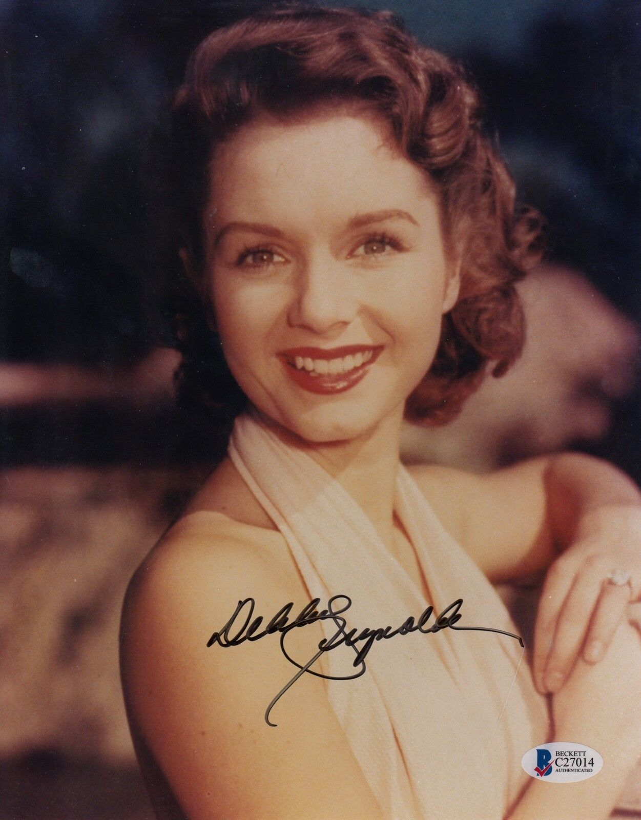 Debbie Reynolds #1 8x10 Signed 8x10 Photo Poster painting Beckett Certified Actress 031818