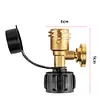 Propane Tank Connector Stable Propane Gauges RV Efficient Tank Propane Regulator