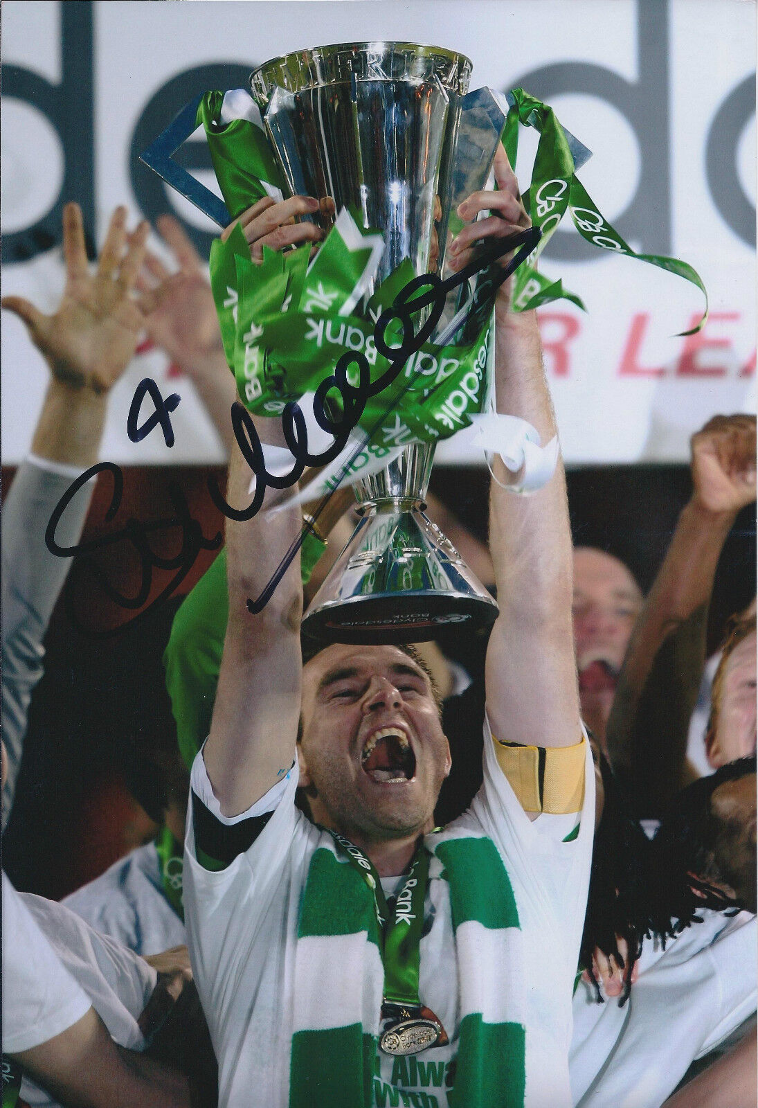 Stephen McMANUS SIGNED Autograph Photo Poster painting AFTAL COA Glasgow CELTIC Champions RARE